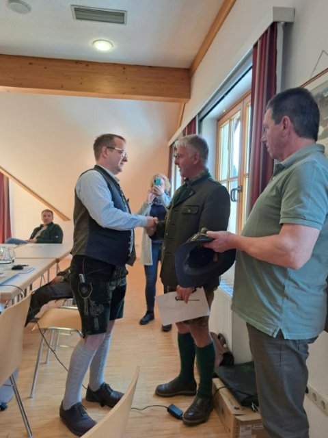 Neuer Hegemeister Kapellen Altenberg
